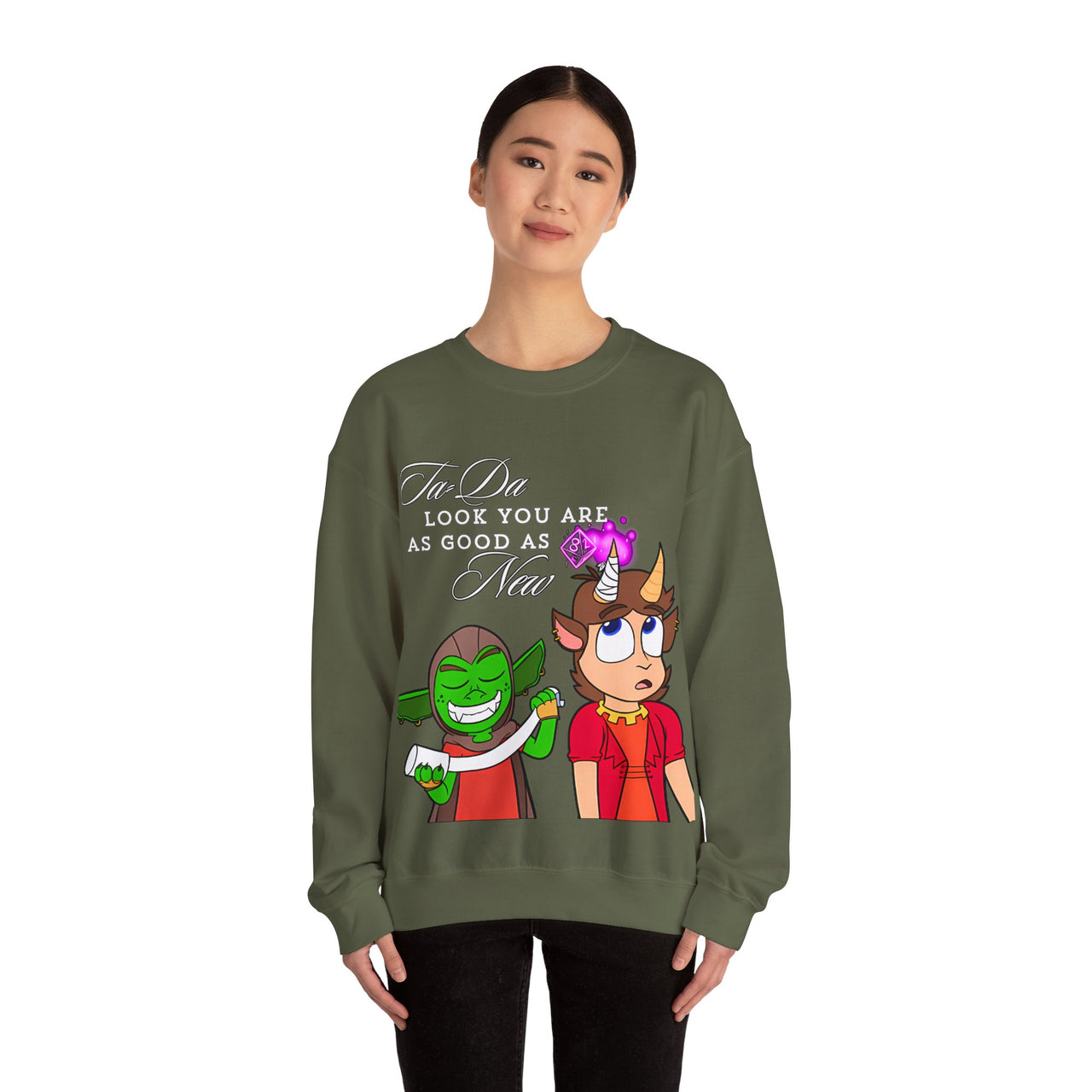 GobGob's Good as New Crewneck Sweatshirt