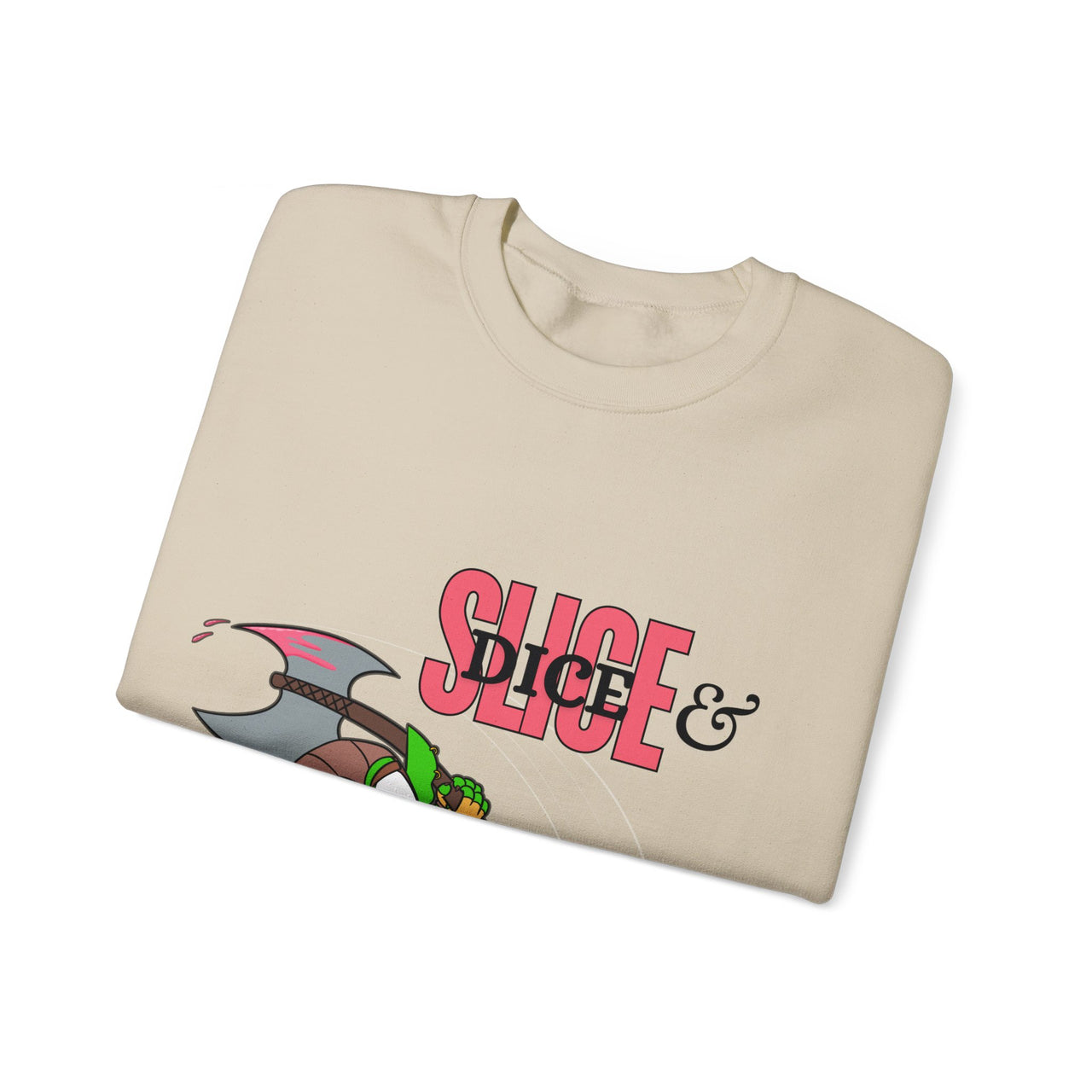 GobGob's Slice and Dice Crewneck Sweatshirt