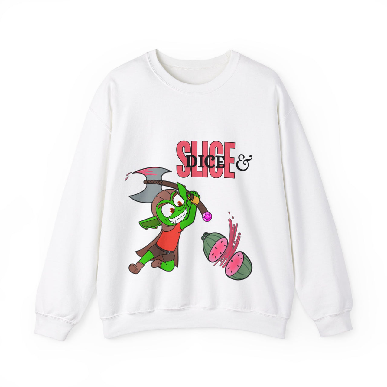 GobGob's Slice and Dice Crewneck Sweatshirt