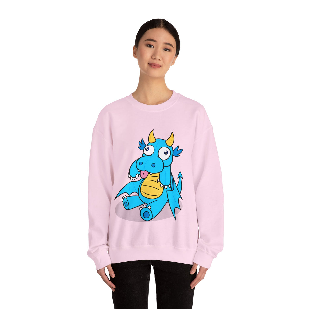 GobGob's Blue Dragon Crewneck Sweatshirt