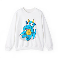 Thumbnail for GobGob's Blue Dragon Crewneck Sweatshirt