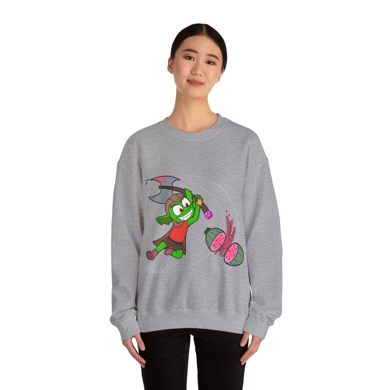 GobGob's Greataxe Crewneck Sweatshirt