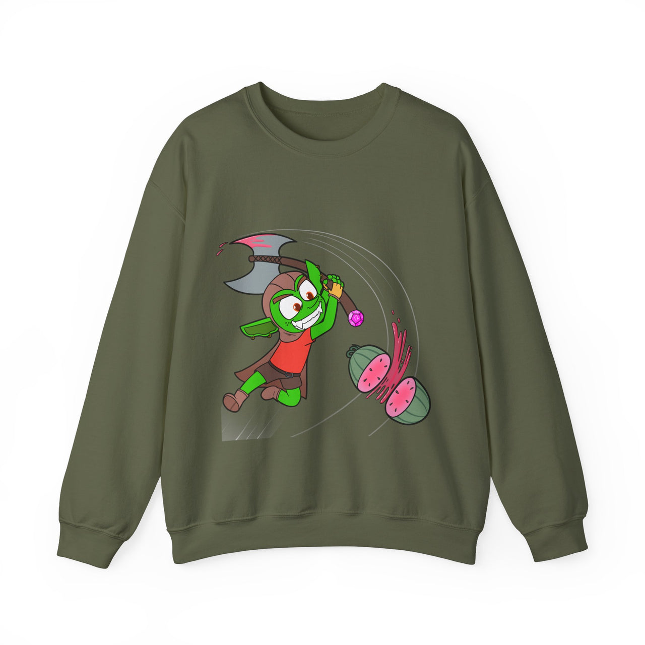 GobGob's Greataxe Crewneck Sweatshirt