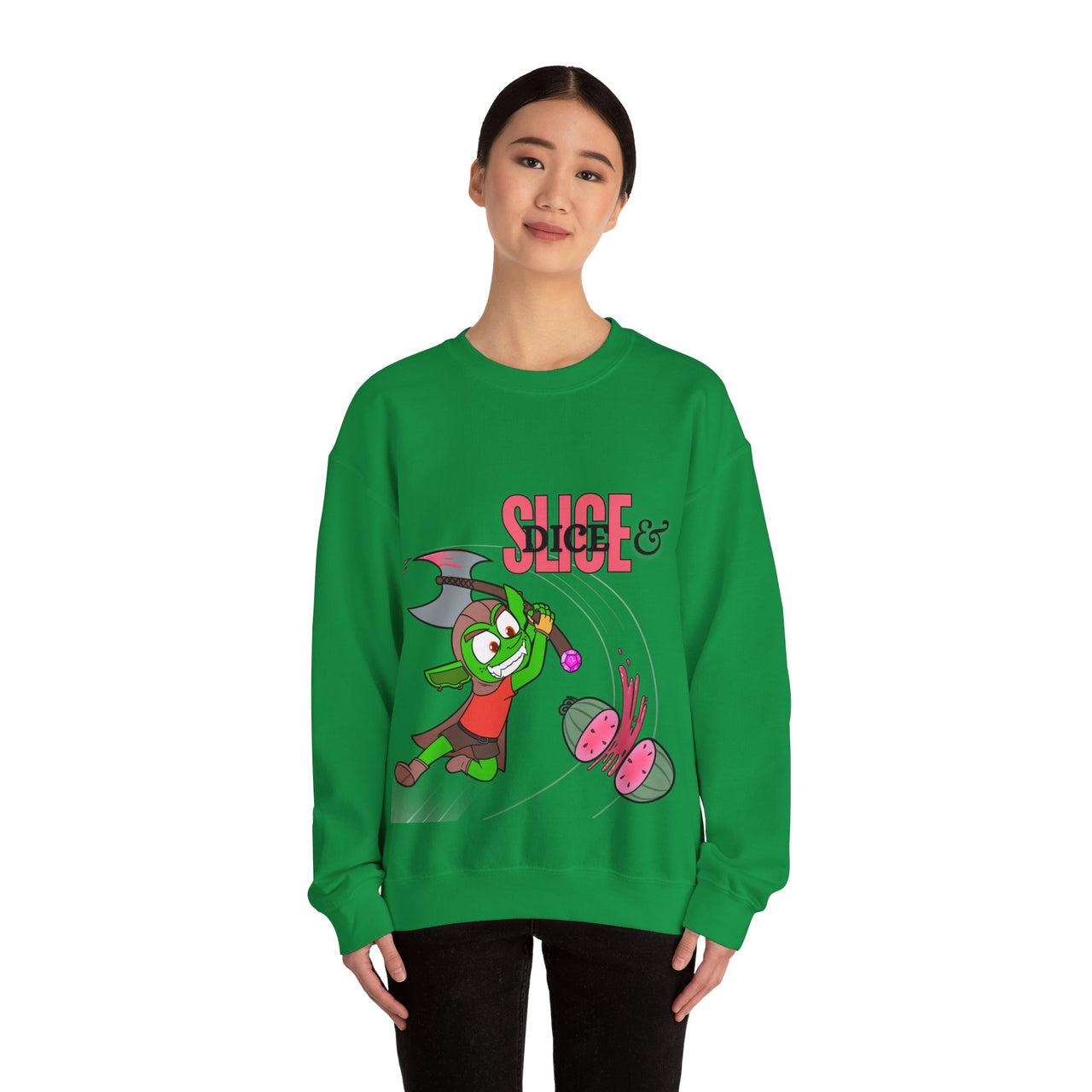 GobGob's Slice and Dice Crewneck Sweatshirt