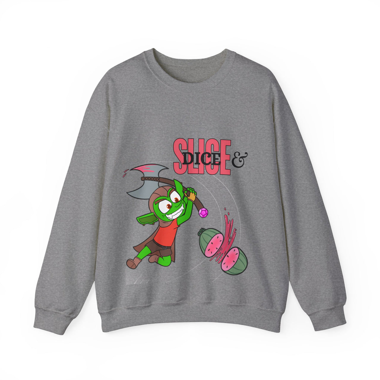 GobGob's Slice and Dice Crewneck Sweatshirt