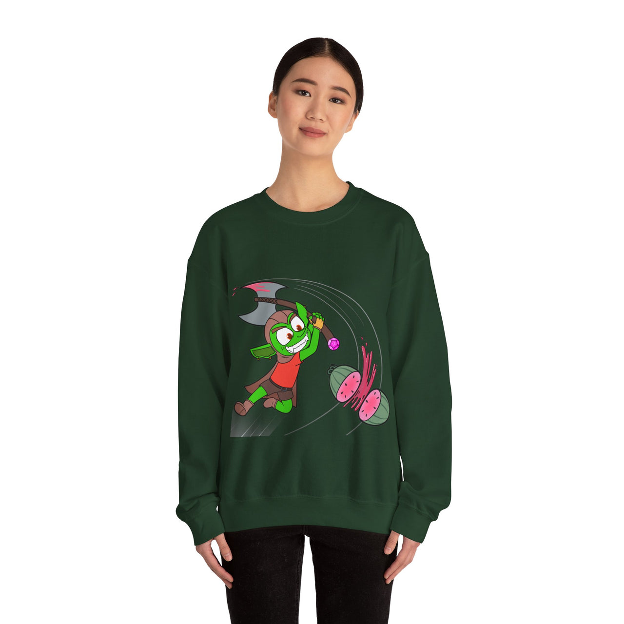 GobGob's Greataxe Crewneck Sweatshirt