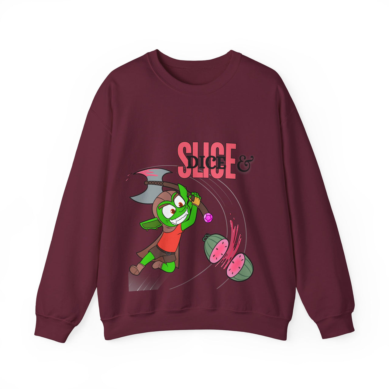 GobGob's Slice and Dice Crewneck Sweatshirt