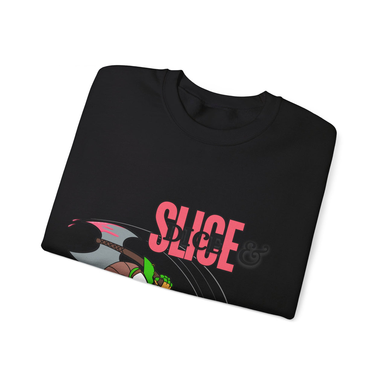 GobGob's Slice and Dice Crewneck Sweatshirt