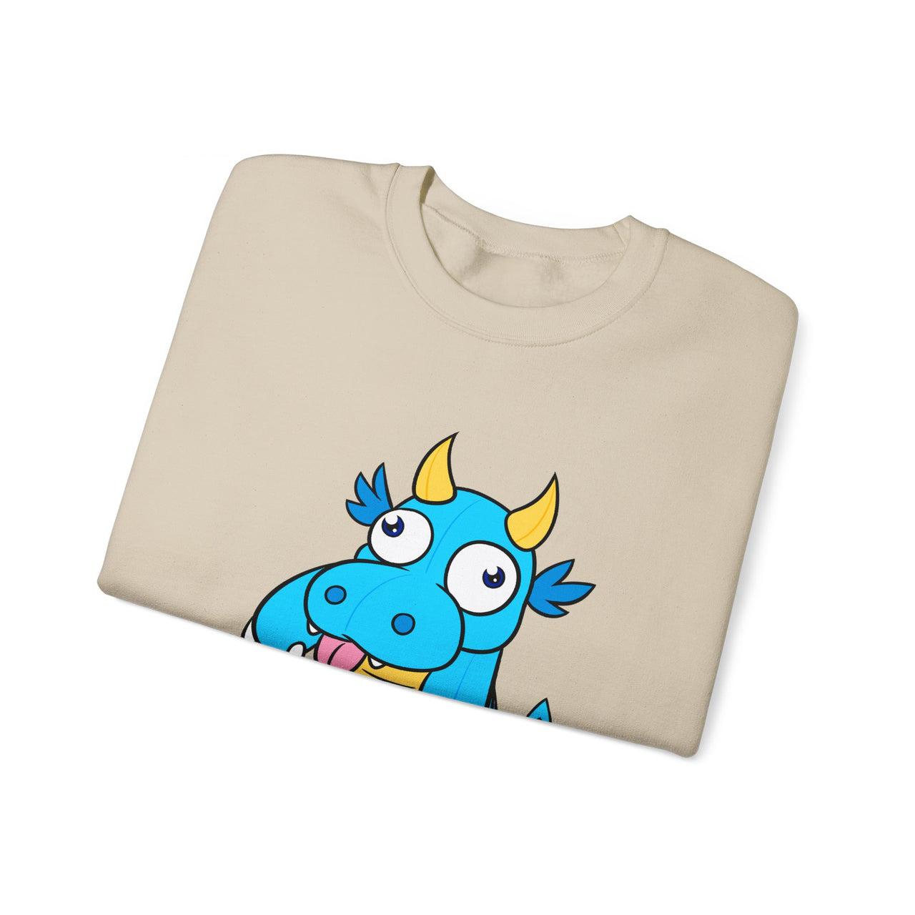 GobGob's Blue Dragon Crewneck Sweatshirt