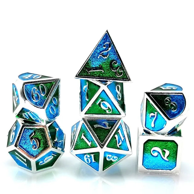 Blend Color Metal Dice