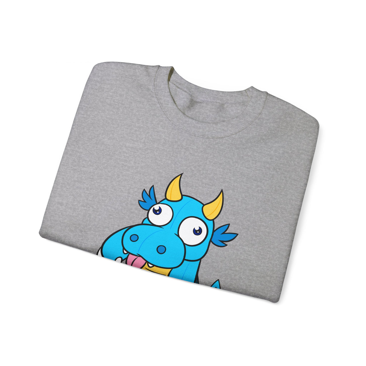 GobGob's Blue Dragon Crewneck Sweatshirt