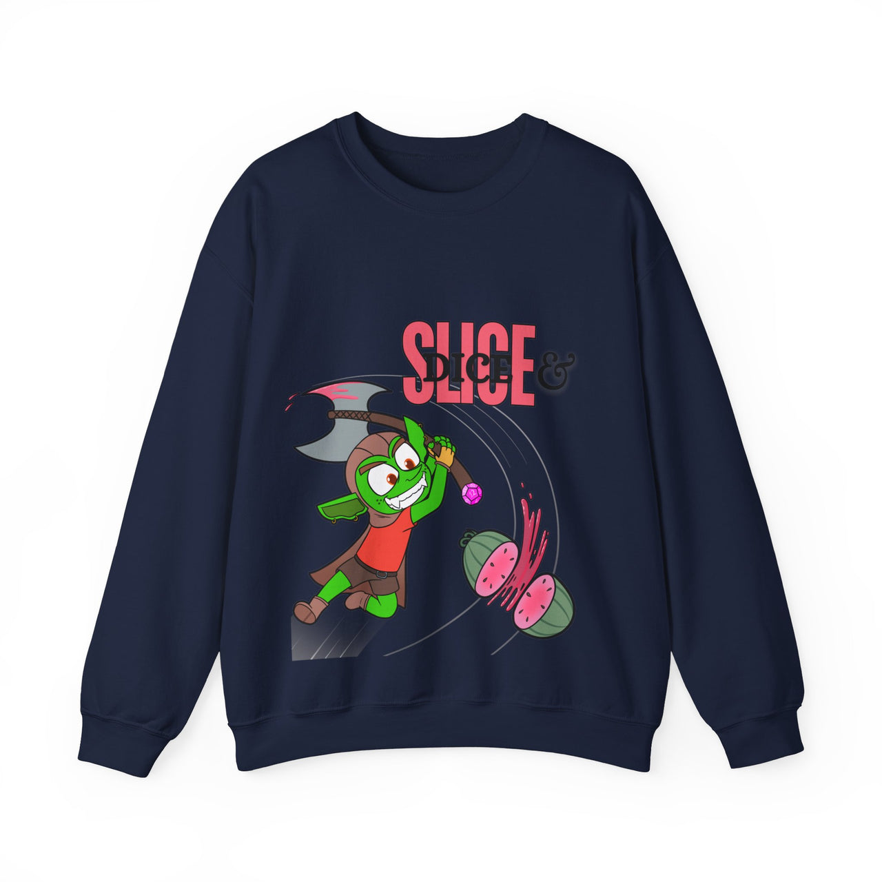 GobGob's Slice and Dice Crewneck Sweatshirt