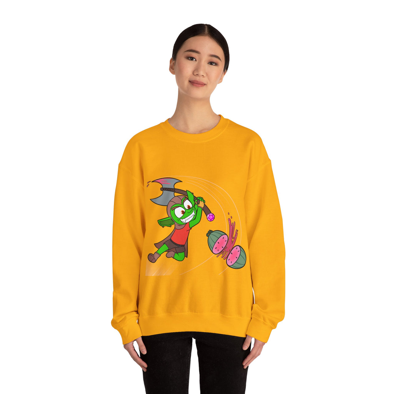 GobGob's Greataxe Crewneck Sweatshirt