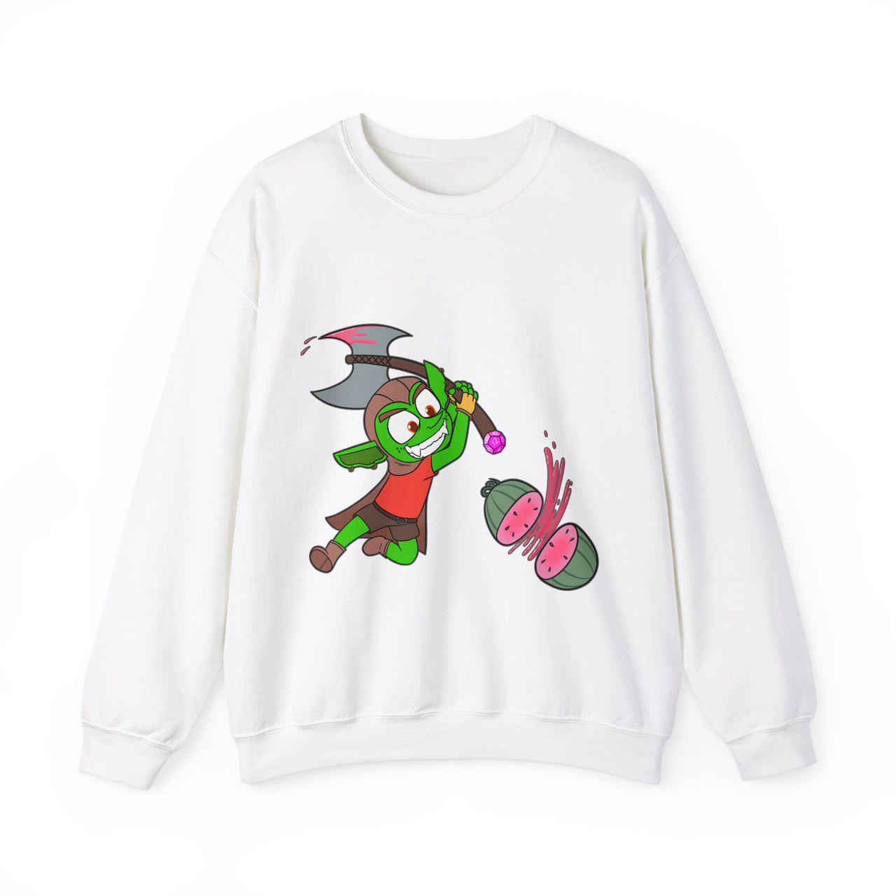 GobGob's Greataxe Crewneck Sweatshirt