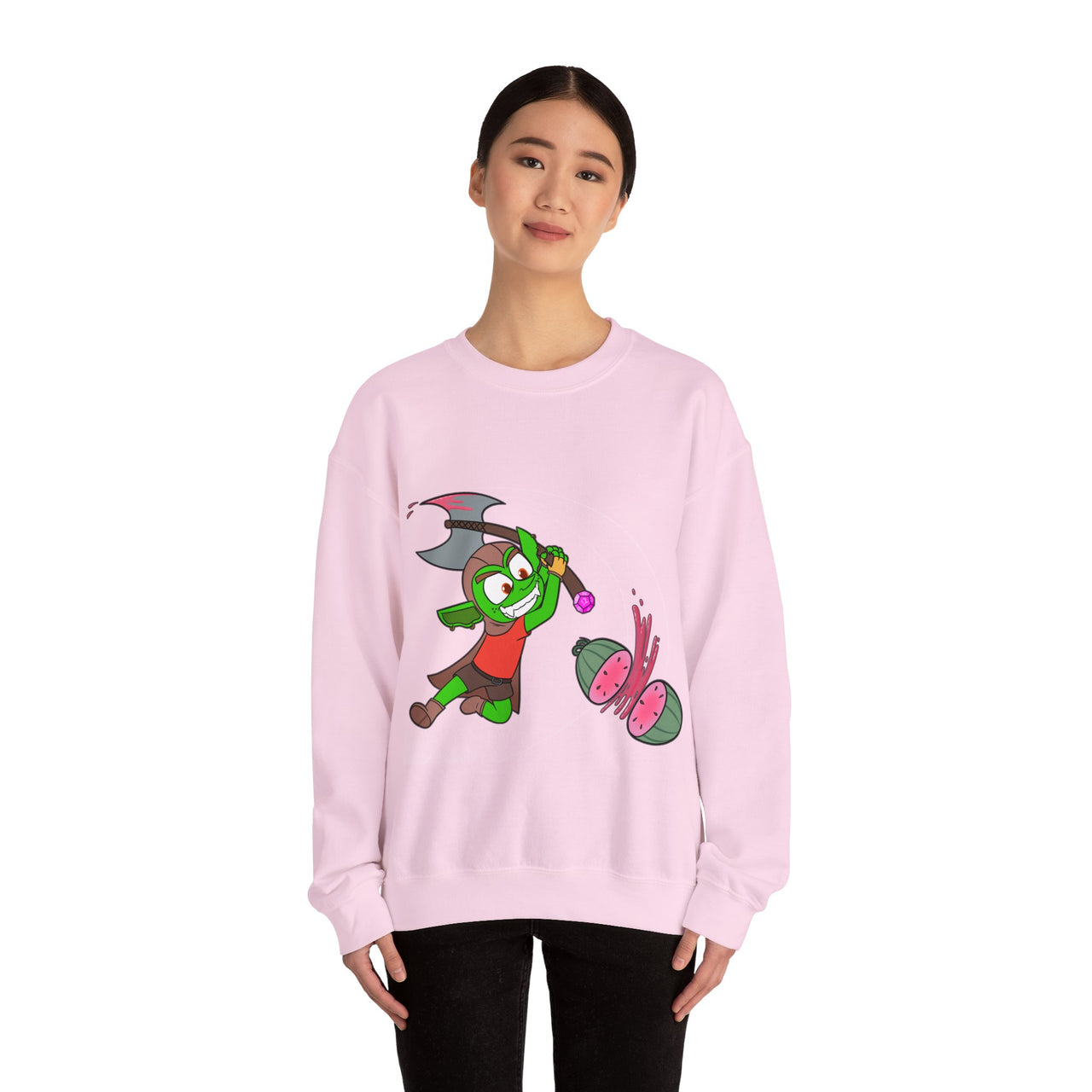 GobGob's Greataxe Crewneck Sweatshirt