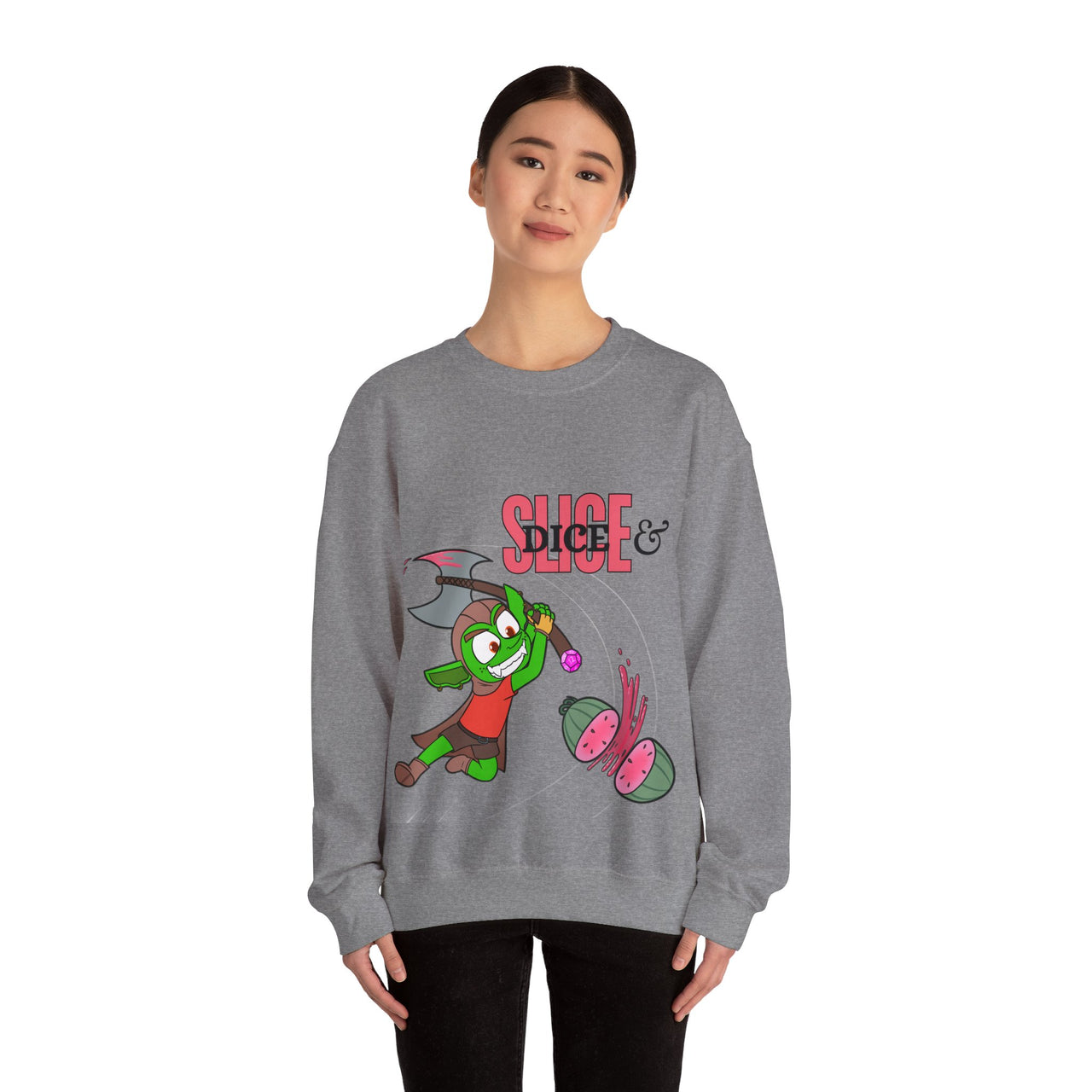 GobGob's Slice and Dice Crewneck Sweatshirt