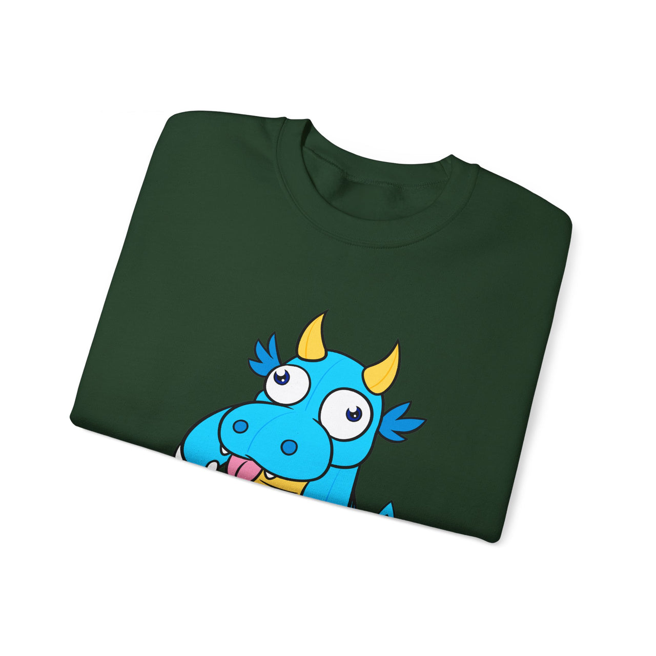 GobGob's Blue Dragon Crewneck Sweatshirt