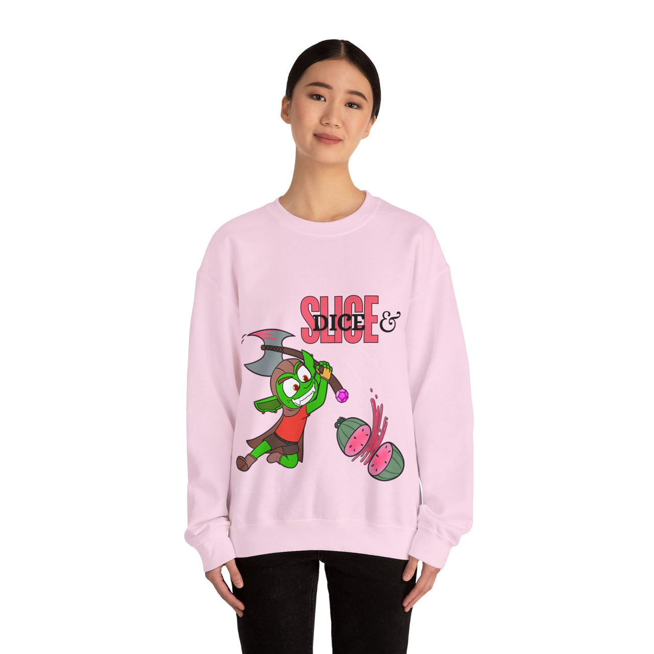 GobGob's Slice and Dice Crewneck Sweatshirt