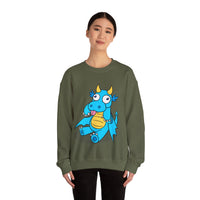 Thumbnail for GobGob's Blue Dragon Crewneck Sweatshirt