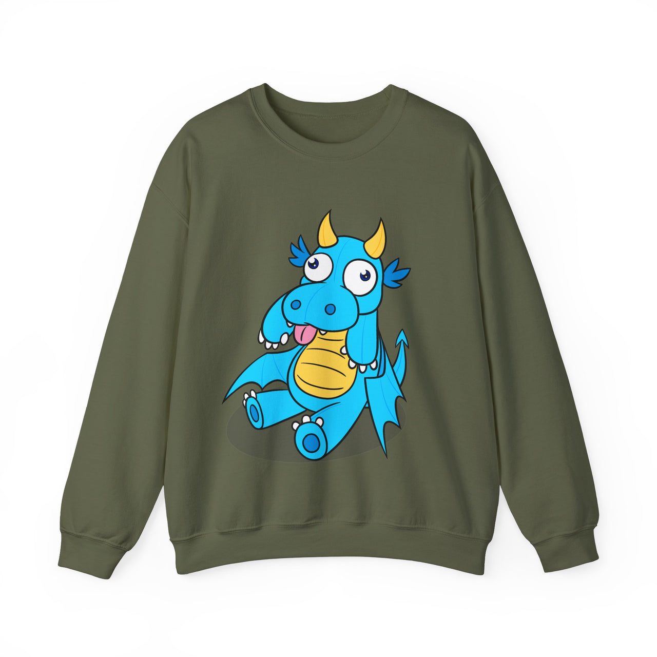 GobGob's Blue Dragon Crewneck Sweatshirt