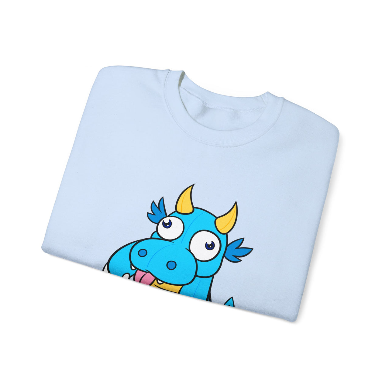 GobGob's Blue Dragon Crewneck Sweatshirt