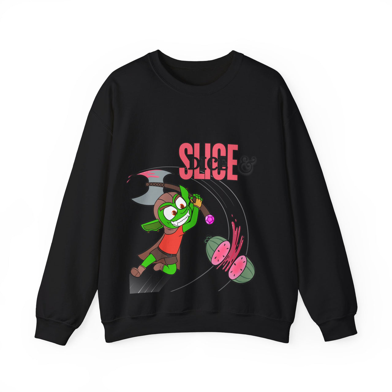 GobGob's Slice and Dice Crewneck Sweatshirt