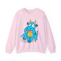 Thumbnail for GobGob's Blue Dragon Crewneck Sweatshirt