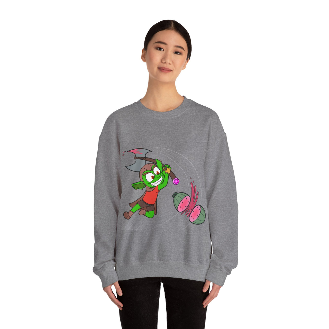 GobGob's Greataxe Crewneck Sweatshirt