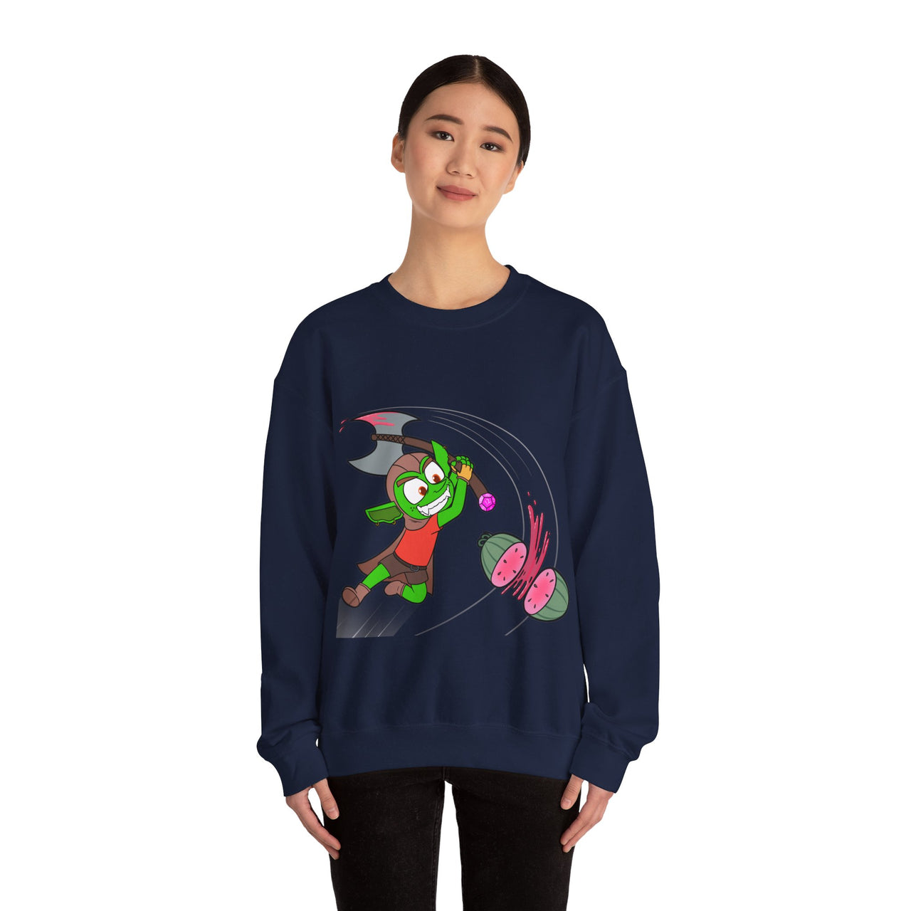 GobGob's Greataxe Crewneck Sweatshirt