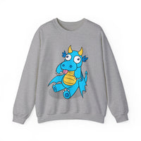 Thumbnail for GobGob's Blue Dragon Crewneck Sweatshirt