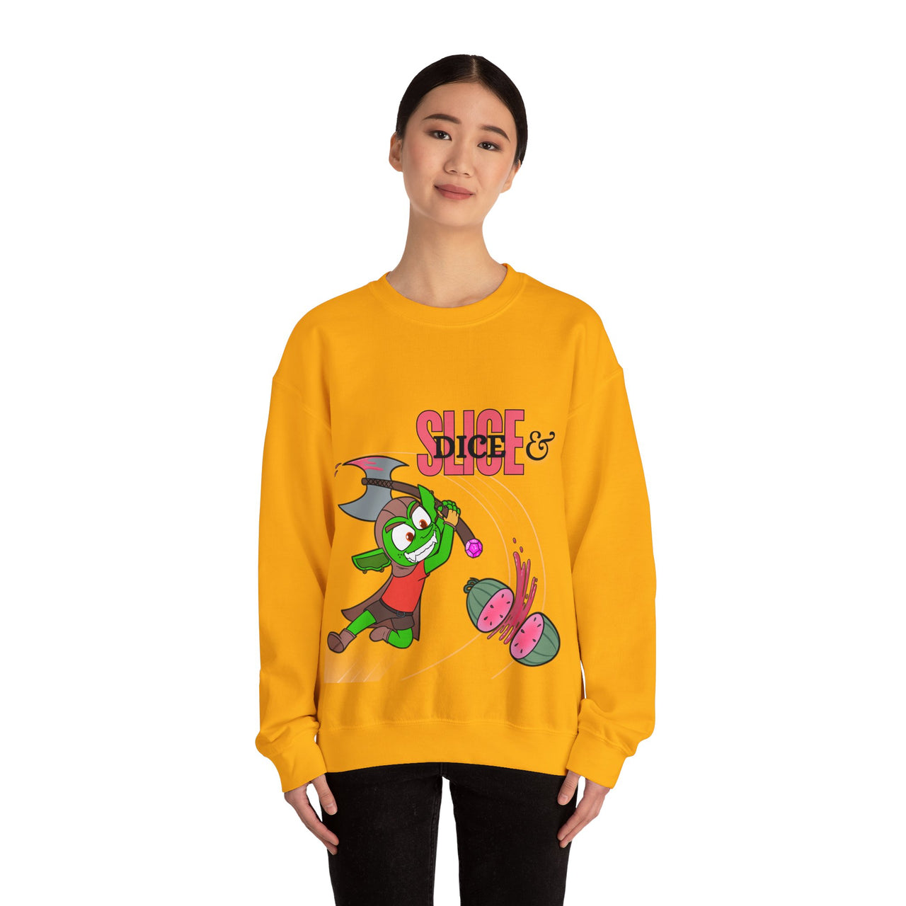 GobGob's Slice and Dice Crewneck Sweatshirt