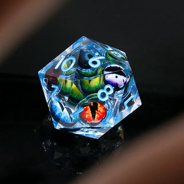 Multi dragon eyes Sharp liquid D20