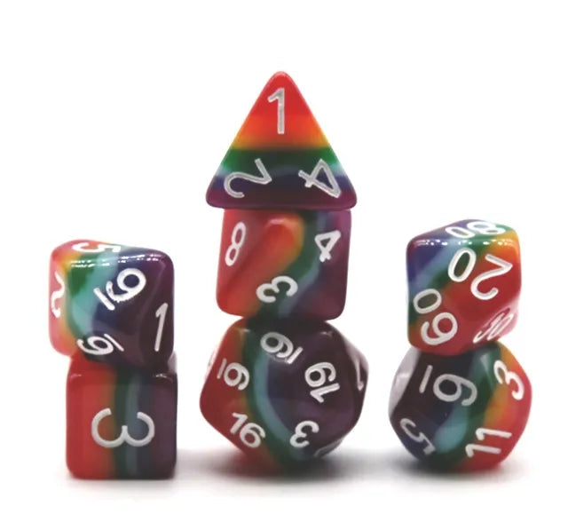 Rainbow Dice Seet