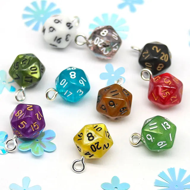 Key Chain Mini D20