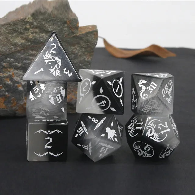 Blend Glass Dice